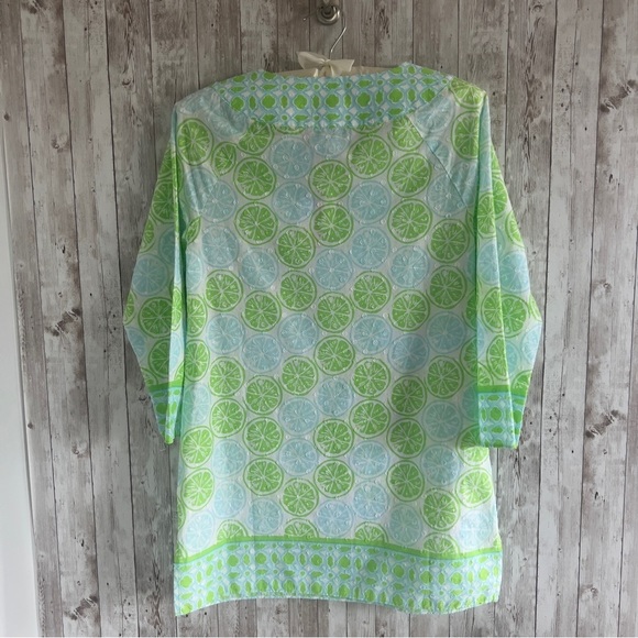 Vineyard Vines Lemon and Lime Print Tunic New XS - Picture 2 of 3